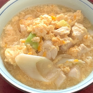 レンジで簡単☆親子丼